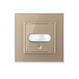 Датчик движения Livolo с сенсорным выключателем Золотой