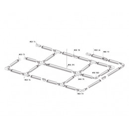 Светильник на шине ITALLINE 8129 white
