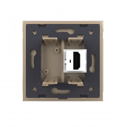 Розетка HDMI LIVOLO золотая VL-C791HD-13