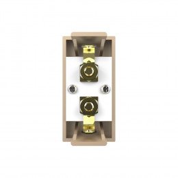 Розетка акустическая LIVOLO золотая BB-C7-91A-13 (механизм)