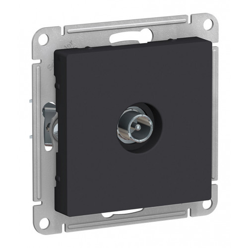Купить TV Розетка Schneider Electric Atlasdesign Карбон оконечная 1DB, механизм ATN001091 в rum24.ru