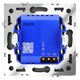 Датчик движения встраиваемый VOLTUM S70, (титан) VLS070506