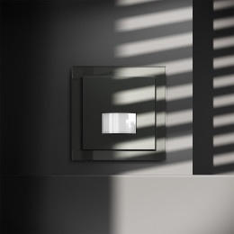 Датчик движения встраиваемый VOLTUM S70, (титан) VLS070506