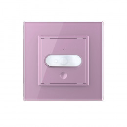 Датчик движения Livolo с сенсорным выключателем Розовый