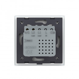 Розетка USB type C+A с блоком питания 36W Livolo 1 пост Белая VL-C7VUA18W.UC18W-2WP