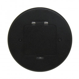 Лючок 2 мод. (1 мод. 45х45 мм.), круглый, антрацит, IP44, (с уст. набором) DFB2ZAN