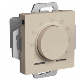 Systeme Electric AtlasDesign Песочный Термостат электрон. теплого пола с датчиком, 10A, механизм ATN001235