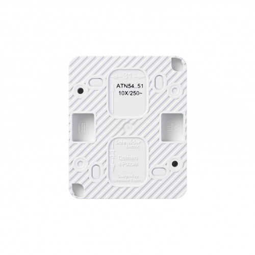 Купить Двухклавишный влагозащищенный выключатель 10А IP54 Systeme Electric AtlasDesign Profi54 белый ATN540151 в rum24.ru фото: 3