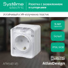 Купить Розетка влагозащищенная System Electric AtlasDesign Profi54 16А 250В белая матовая ATN540145 в rum24.ru фото: 4
