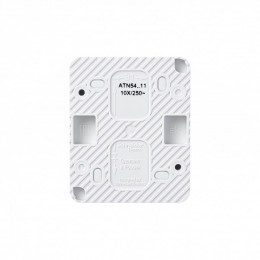 Одноклавишный влагозащищенный выключатель 10А IP54 Systeme Electric AtlasDesign Profi54 белый ATN540111