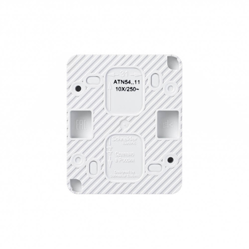 Купить Одноклавишный проходной влагозащищенный выключатель 10А IP54 Systeme Electric AtlasDesign Profi54 белый ATN540161 цвет белый в rum24.ru фото: 2